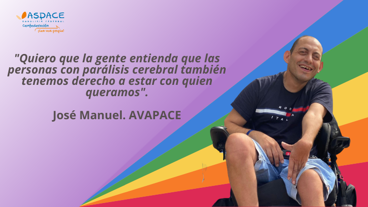 “Ahora puedo decir sin miedo que soy gay y estoy orgulloso”, José Manuel, AVAPACE   