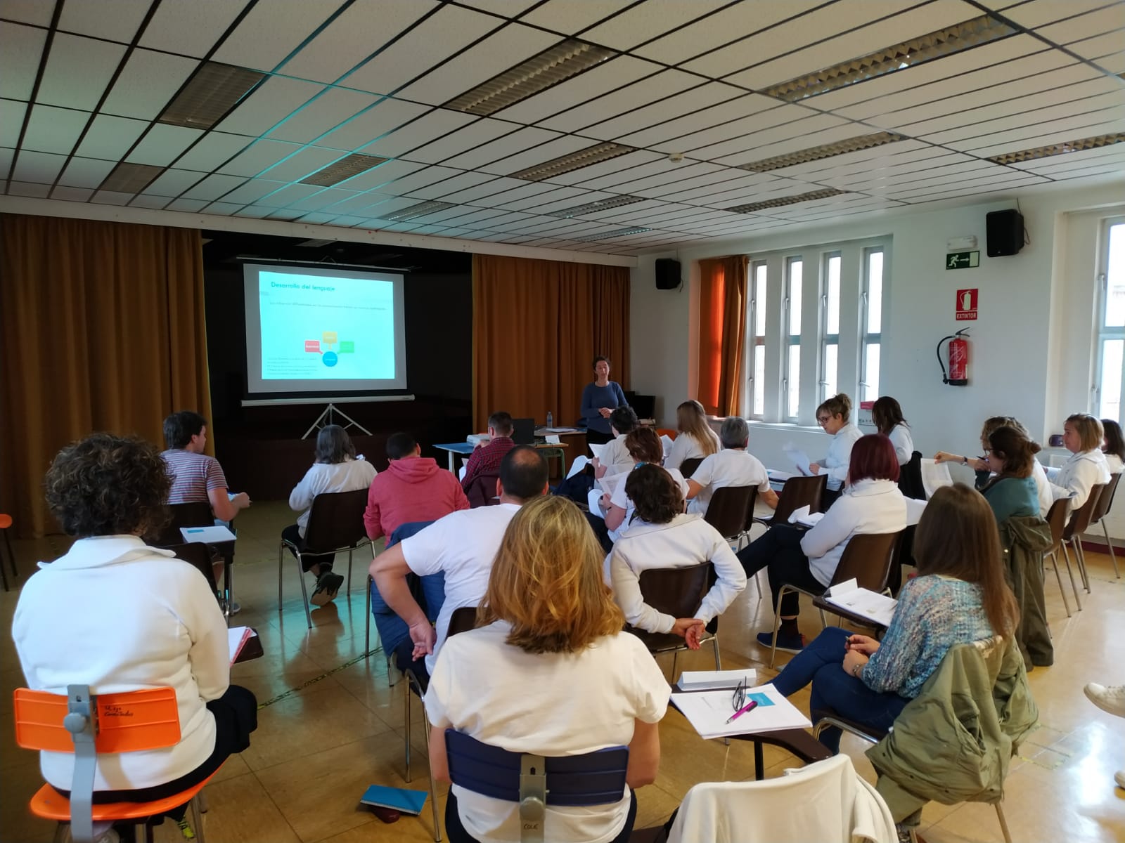 Formación sobre Comunicación Aumentativa y Alternativa en el Colegio Virgen de Orreaga de Aspace Navarra