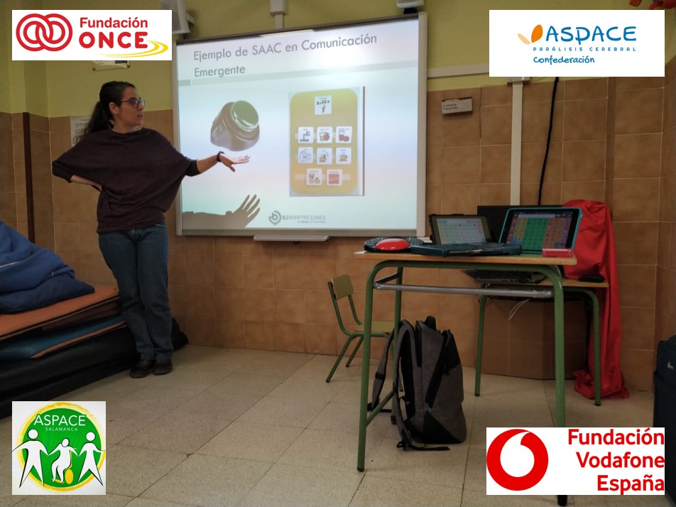 ASPACE Salamanca se forma en el curso de “Promoción de las TICs en el alumnado con parálisis cerebral y Discapacidades Afines