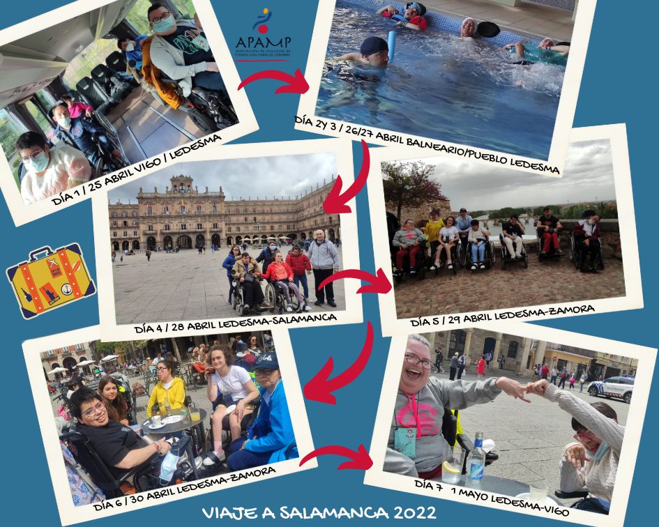 Resumen de los siete increíbles días que APAMP vivió en Salamanca!!