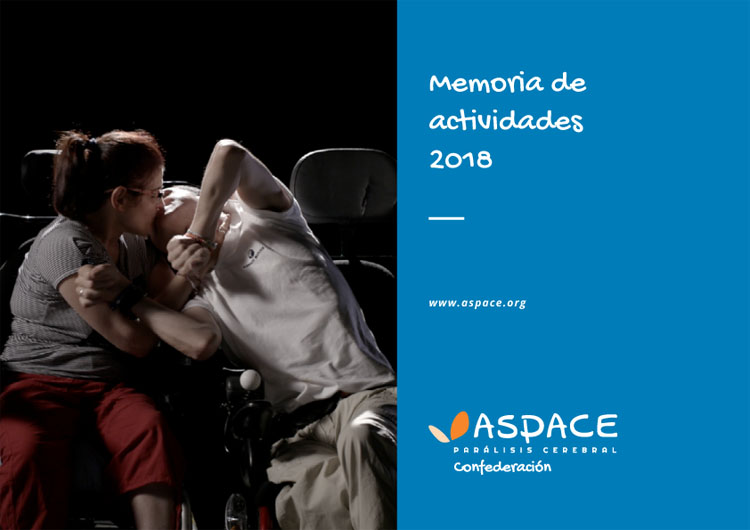 Disponible la memoria de actividades 2018 de Confederación ASPACE